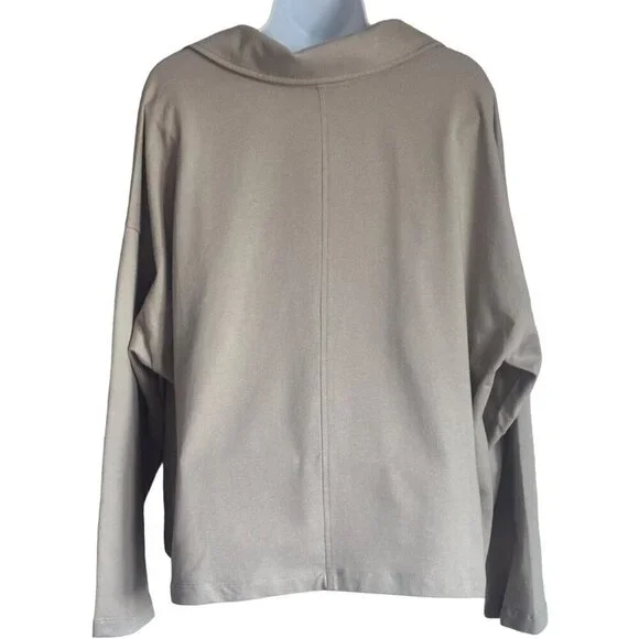 NWOT - Banana Republic Johnny Collar Polo in Whiskey Brown Size XL - Picture 5 of 9